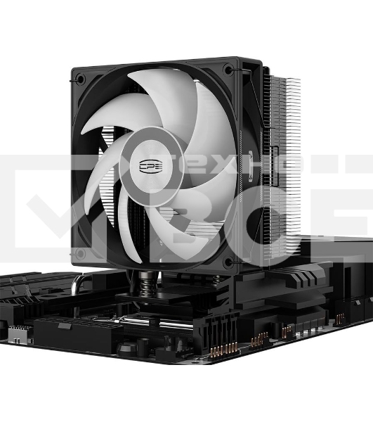 Устройство охлаждения (кулер) PcCooler RT400 ARGb Soc-AM5/AM4/1200/1700/1851 4-pin 32dB Al+Cu 230W Ret (RT400-BKAWXX-GL)