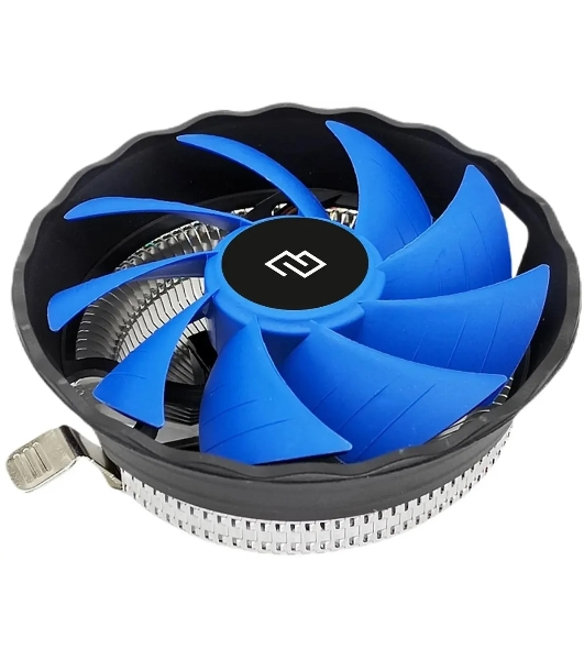 Кулер Digma D-CPC95-PWM2 синий/черный 120мм алюминий 1500rpm 29db 4-pin 95W 66мм