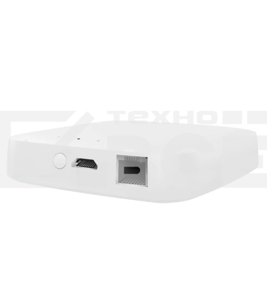 Центр управления умным домом (Шлюз) Moes Zigbee + Bluetooth Wired Smart Gateway белый модели MHUB