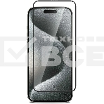 Защитное стекло для экрана BoraSCO прозрачный для Apple iPhone 15 Plus 2.5D антиблик. 1шт. (72402), фото2