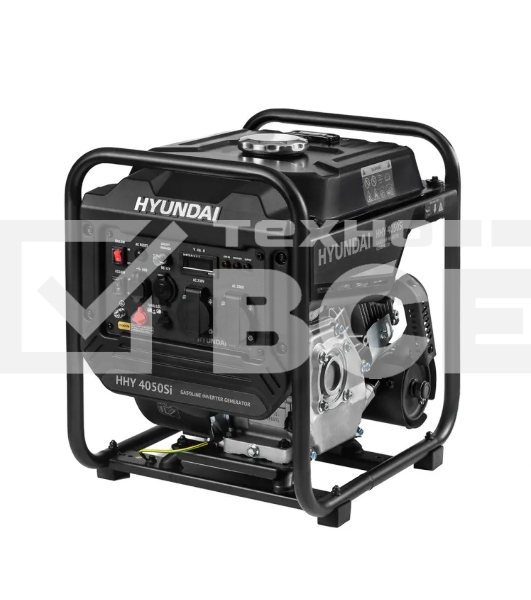 Электрогенератор бензиновый инверторный Hyundai HHY 4050SI, 3.8 кВт, 69 дБ, 28 кг