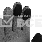 Перчатки универсальные Denzel 68086 искусственный мех, работа с сенсорным экраном, размер 8, фото6