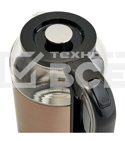 Чайник электрический DELTA DL-1115 золотой