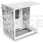Компьютерный корпус без блока питания Case NZXT H6 Flow, Midi-Tower, TG, 3x120мм, 2xUSB-A 3.2 + 1xUSB-C 3.2, ATX, mATX, mITX белый, фото3