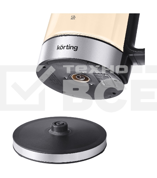 Чайник электрический Korting KWK 0903 G объем 1.7 л, материал: стекло, механическое управление, фильтр от накипи, 5 температурных режимов, автоотключение, поддержание температуры