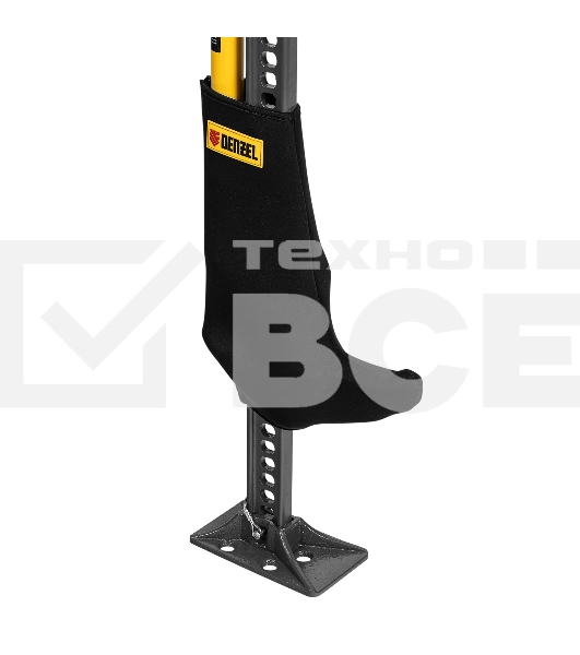 Домкрат реечный профессиональный Denzel 3,5 т, 115-1340 мм, High Jack