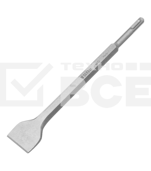 Зубило Denzel 14 х 40 х 250 мм, 40Cr, SDS PLUS