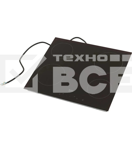 Встраиваемая электрическая варочная поверхность Beko HIC 64400 E, черный