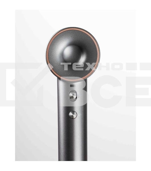 Фен Haier HHD-603 графитовый, 1600 Вт, компактный, ионизация