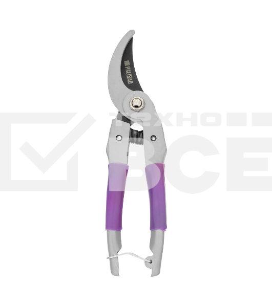 Секатор прямого реза Palisad BASE 225 мм, металлические рукоятки, ПВХ оболочка