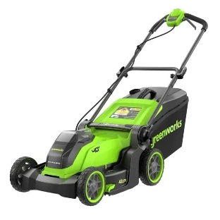 Газонокосилка аккумуляторная Greenworks GD40LM411, 40 В, 0 Ач