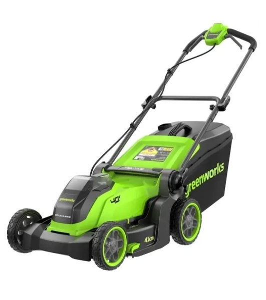 Газонокосилка аккумуляторная Greenworks GD40LM411, 40 В, 0 Ач