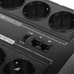Источник бесперебойного питания CyberPower BR700ELCD 700 ВА/420 Вт/8 х CEE 7 (евророзетка), фото4