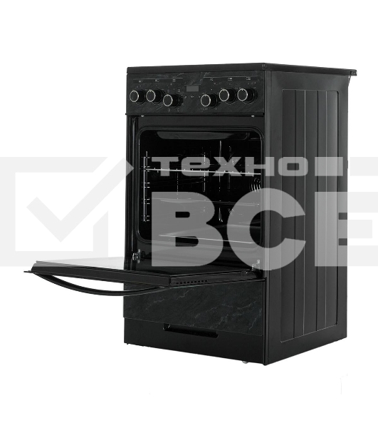 Электрическая плита Gefest ЭП Н Д 5560-03 0053 черный/мрамор стеклокерамика (без крышки)