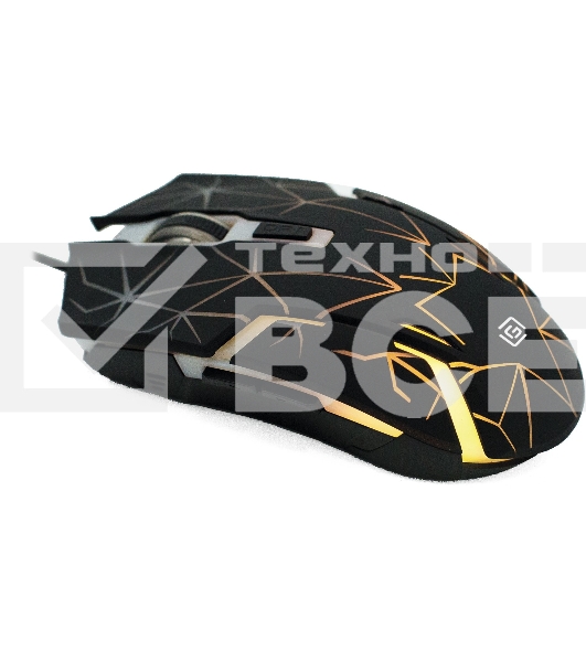 Мышь проводная Oklick 701G черный, 3600 dpi, USB, кнопки - 6