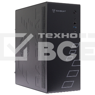 Компьютер Raskat Standart 300 (Intel Core i3 10100, RAM 16Gb, SSD 480Gb, no OS, kb+ms, black) 