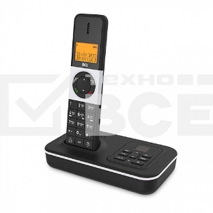Радиотелефон DECT BQ 1865 черный/белый