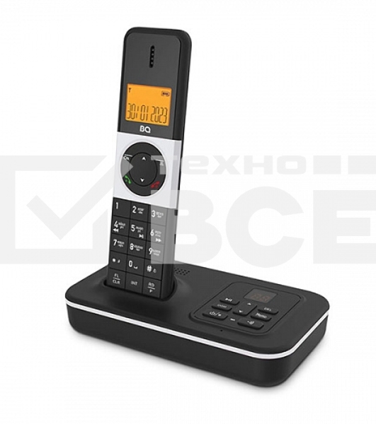 Радиотелефон DECT BQ 1865 черный/белый