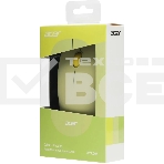 Мышь беспроводная Acer OMR205 зеленый/желтый, 1200 dpi, радиоканал, USB, кнопки - 3, фото2