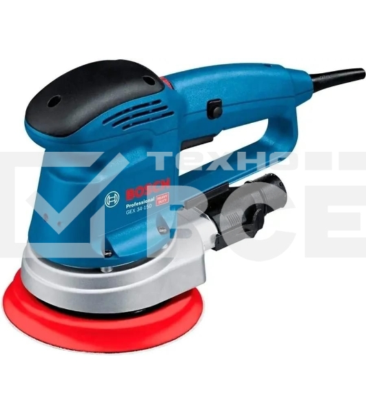 Эксцентриковая шлифмашина Bosch GEX AC 34-150 340Вт D150мм (0601372800)