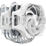 Кулер для процессора Alseye W700-W(USA) белый, 120 мм, алюминий/медь, 2200 об/мин, 35.3 дБ, 4 pin, 230 Вт, 159 мм, фото8