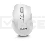 Мышь беспроводная SVEN RX-425W белый, 1600 dpi, радиоканал, USB, кнопки - 6, фото 1