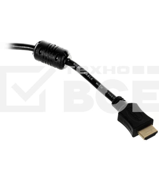 Кабель соединительный аудио-видео Premier 5-813 HDMI (m)/HDMI (m) 3м. феррит.кольца черный (5-813 3.0)