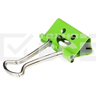 Зажимы Deli 8486 smile 25мм ассорти (упаковка: 48шт) пластиковая туба