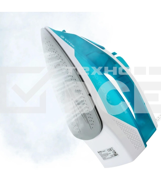 Утюг Vitek 8307-VT-01 2400Вт бирюзовый/белый
