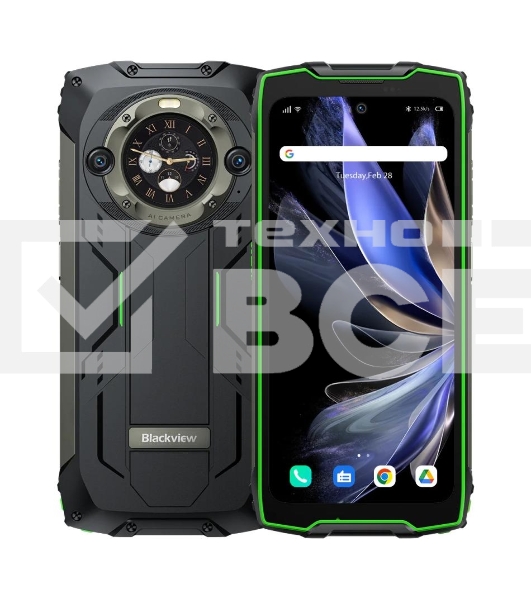 Смартфон Blackview BV9300 Pro, 12/256Gb, зеленый