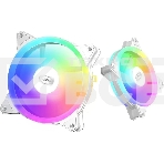 Вентилятор для корпуса PCCooler F3 T120 ARGB белый, 120 мм, 1800 об/мин, 21.6 дБ, 4 pin, фото2