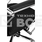 Кресло руководителя Бюрократ CH-607SL TW-01 Neo Black черный, сетка/ткань с подголов. на колес. металл хром, фото24