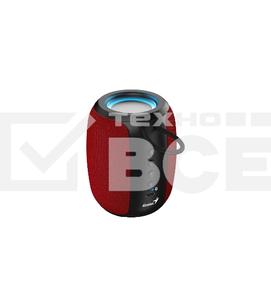 Портативная колонка Genius SP-915BT /1200 мАч/5 Вт/Bluetooth 5.3/до 6 ч.воспроизведения/USB-C/красный (31730052403)