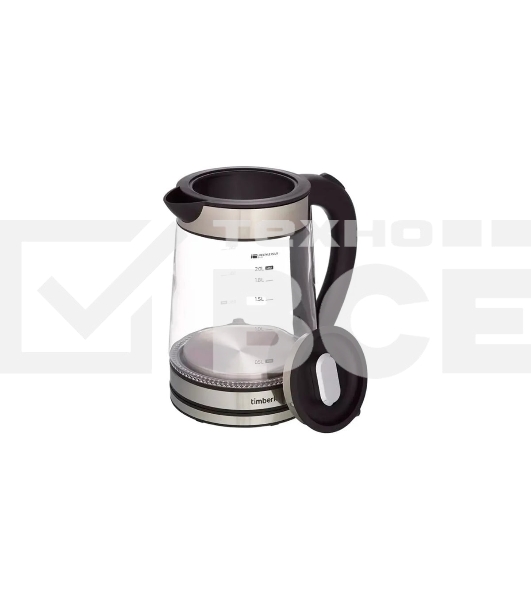 Чайник электрический Timberk T-EK27G01 1800Вт 2л стальной/черный