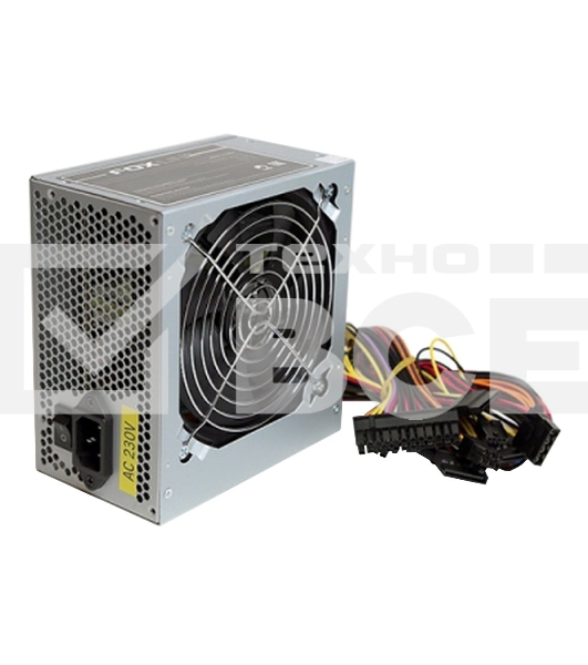 Блок питания Foxline FL650S-80 650W 80 PLUS ATX PSU, APFC, 120FAN, 24 pin, 4 + 4 Pin (12V), 5*SATA, 2*4 pin molex, 1*FDD, 2*PCI-e(6 + 2 pin)