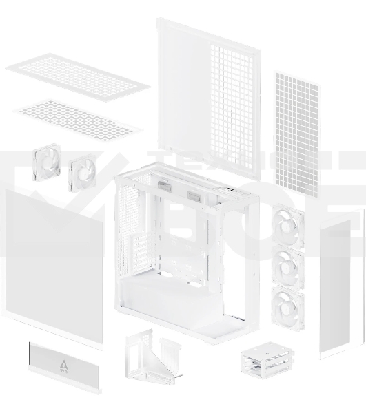 Компьютерный корпус Arctic Cooling ARCTIC Xtender VG белый арт. ACPCC00017A