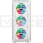 Компьютерный корпус Ginzzu GL 390 боковая дверца закаленное стекло на петлях на магнитах, controller CRC10, 4* 12R6W FAN 12CM RGb белый, фото10