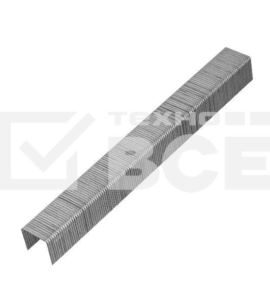 Скобы Denzel 21GA для пнев. степл., 12мм, шир. - 0,95мм, тол. - 0,6мм, шир. скобы - 12,8мм, 5000шт