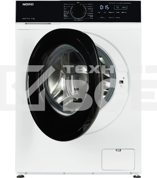 Стиральная машина NORD i-WSB 7120 W белый, загрузка фронтальная 7 кг, 1200 об/мин, класс: А+++