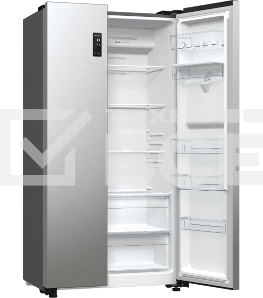 Холодильник Gorenje NRR9185EAXLWD двухкамерный серебристый мат. инвертер