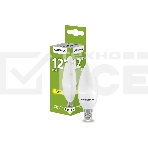 Лампа cветодиодная LED IEK LL-C35-12-230-30-E14-G C35 свеча 12Вт 230В 3000К E14 GENERICA, фото 1