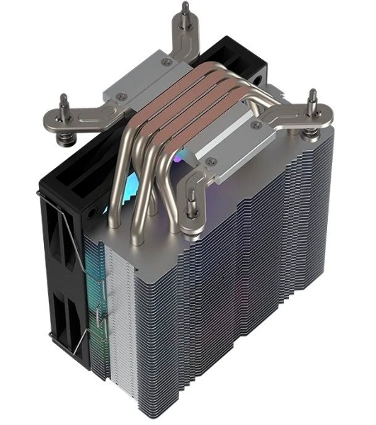 Вентилятор для процессора Coolleo CPU Cooler Etian CL-A40-ARGb Intel: LGA 115X/1200/1700/1851 AMD: AM4/AM5 200W TDP