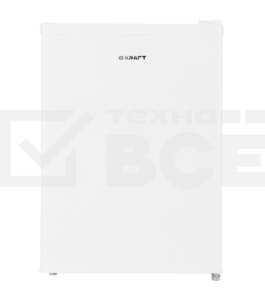 Холодильник Kraft BC(W)-75 белый однокамерный 60/6л морозилка сверху
