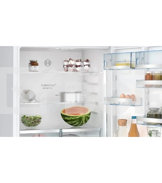 Холодильник Bosch KGP76AWC0N белый двухкамерный 357/169л морозилка снизу, No Frost