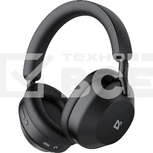 Беспроводные/проводные наушники Defender FreeMotion B1000 черный, накладные, Bluetooth + проводной