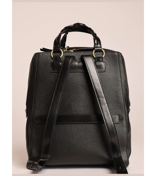 Рюкзак женский The Bridge Ines 045555EN/30 черный кожа