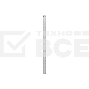 Линейка стальная Deli DL8050Y 500мм Нержавеющая сталь