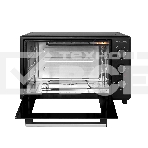 Мини-печь Willmark WOF-405BL (40л,эмал.внутр.поверх,лампа,таймер, черн., 1400Вт), фото4