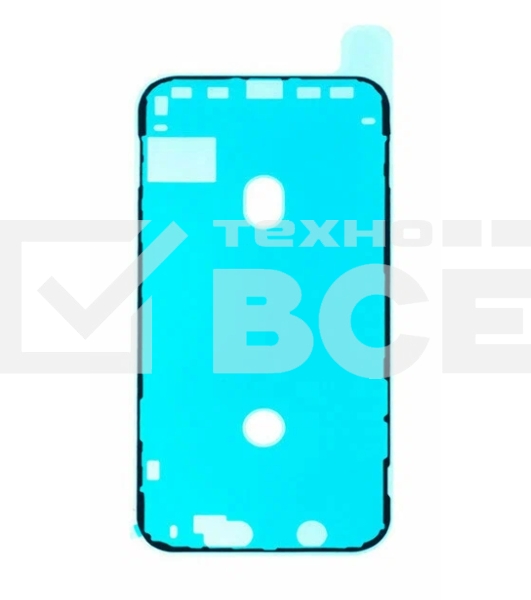 Водозащитная прокладка (проклейка) для iPhone 11, черная