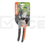 Секатор PATRIOT PAP-200,контактный,наковаленка (сталь 65Mn),лезвие (япон.сталь SK5),рукоятки PP+TPR,фиксатор лезвий,пружин.привод,200 мм, фото5